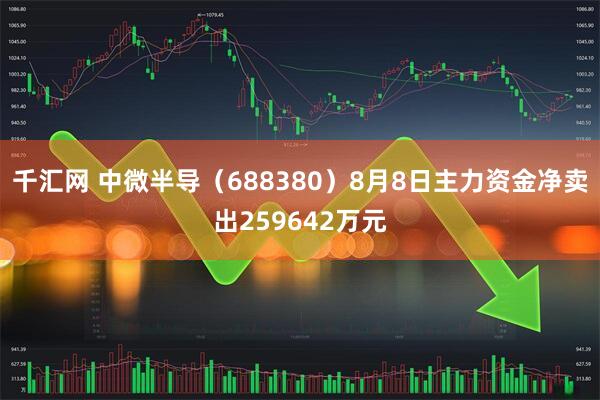 千汇网 中微半导（688380）8月8日主力资金净卖出259642万元